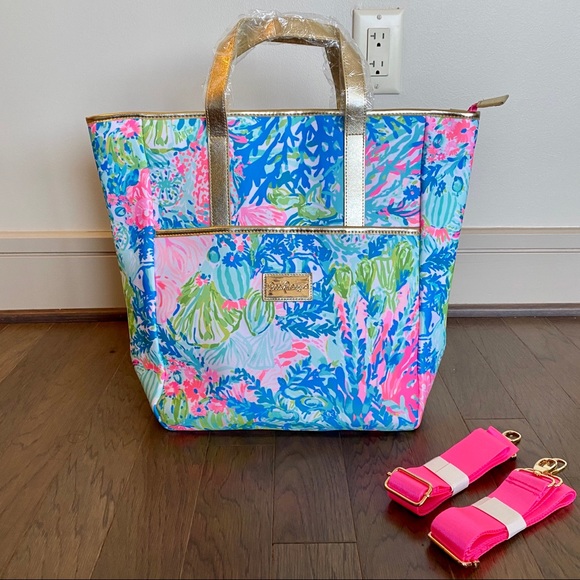 lilly pulitzer backpack tote